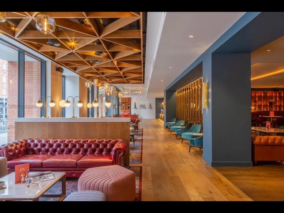 Timber floor in a hotel setting