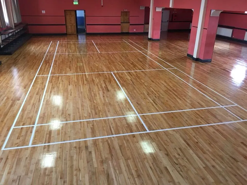 Specialist timber floor after restoration