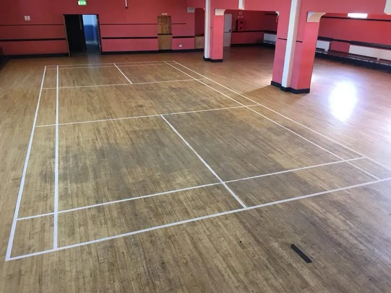 Specialist timber floor before restoration